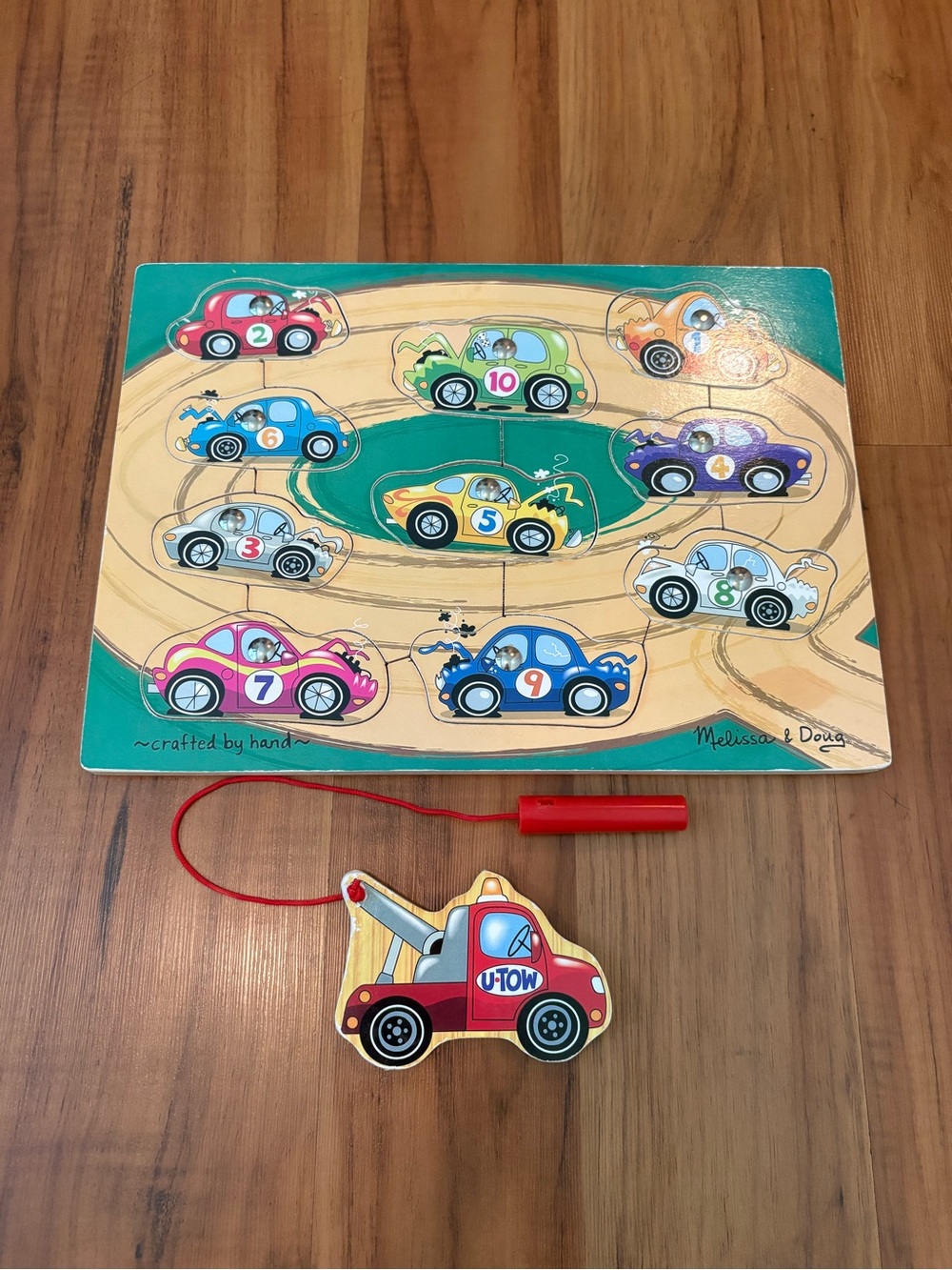 Melissa & Doug Magnetic Tow Truck Game